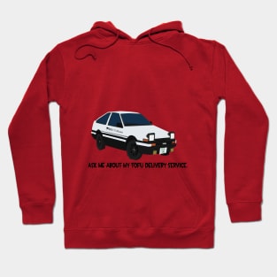 Toyota AE86 Tofu Delivery Hoodie